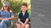 13-year-old boy swam 4 hours to save his mother and siblings in Australia