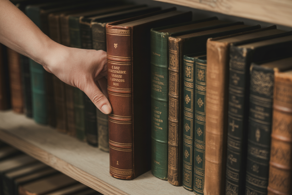 Livros antigos. Crédito: Freepik AI