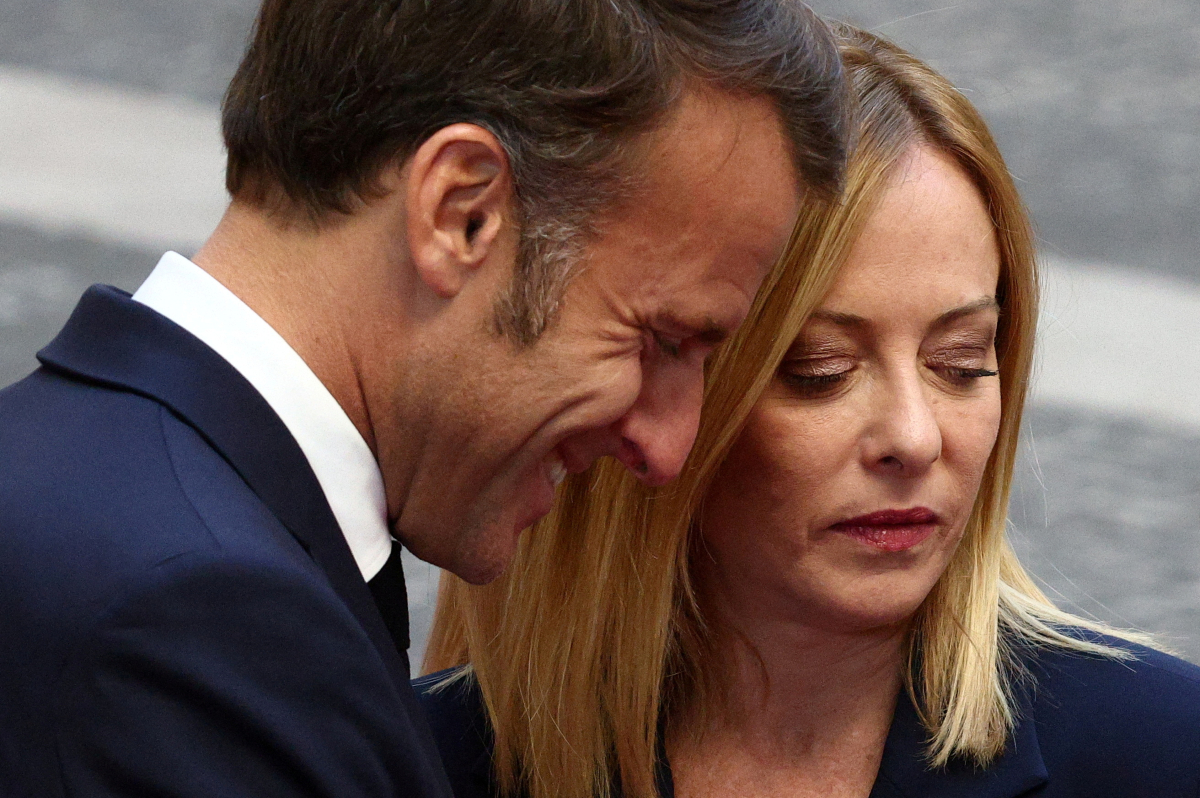 Meloni-Macron clash over the murder of French far-right activist Quentin Derank