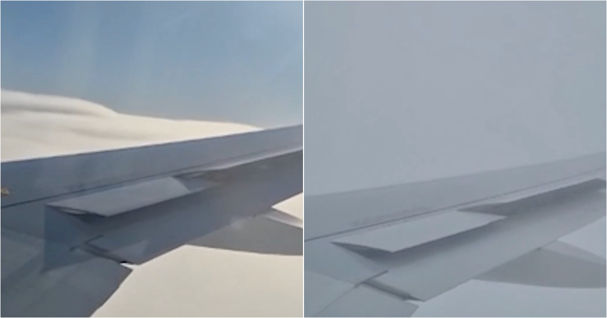 Passenger recorded moment when TAP plane descended to 300 meters altitude, 60 km from the runway