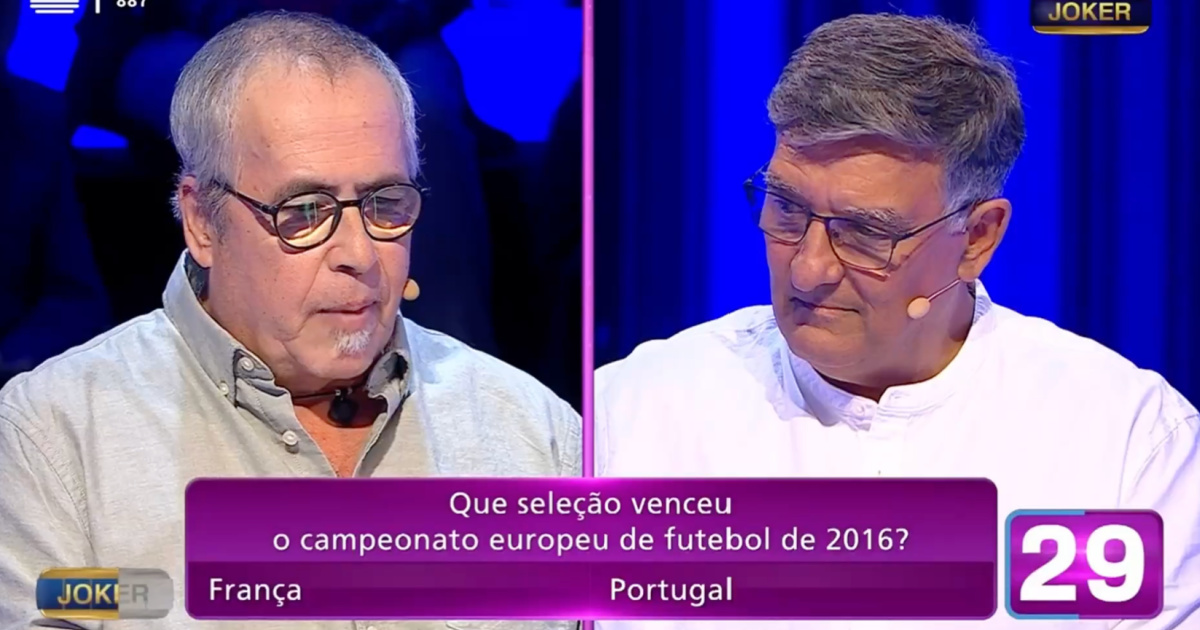 Question in Joker creates unexpected moment: “Which team won Euro 2016?”