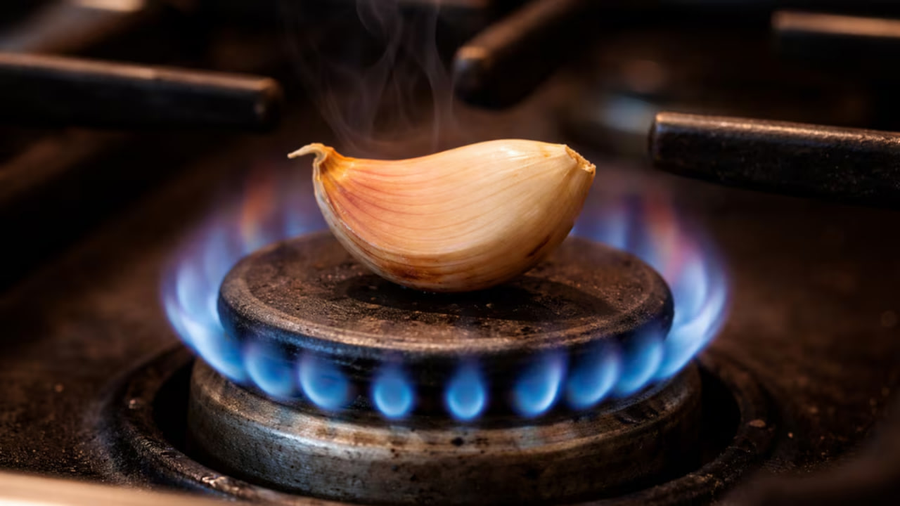 Leave a clove of garlic on the stove: why to do it and when to do it