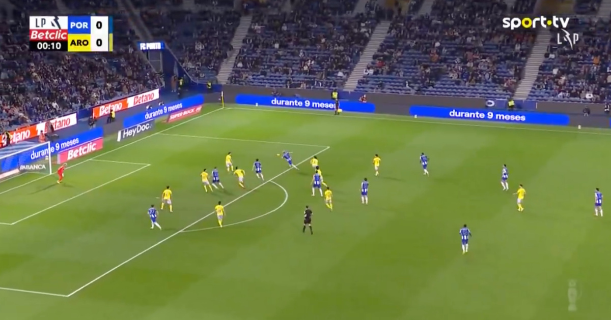 13 seconds: Pietuszewski scores the fastest goal of all time at Estádio do Dragão