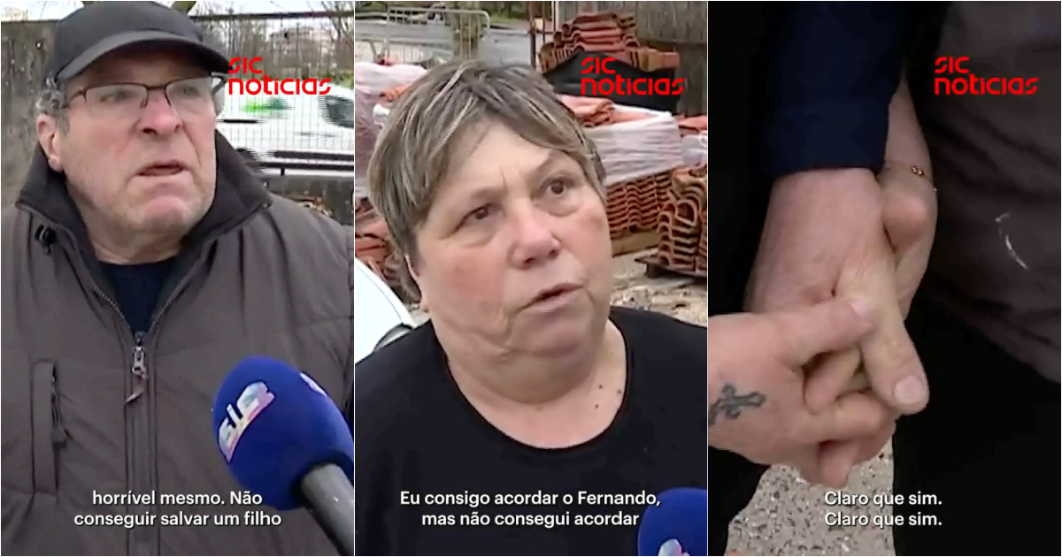 Parents' account of the loss of their son in the storm Kristin moves viewers