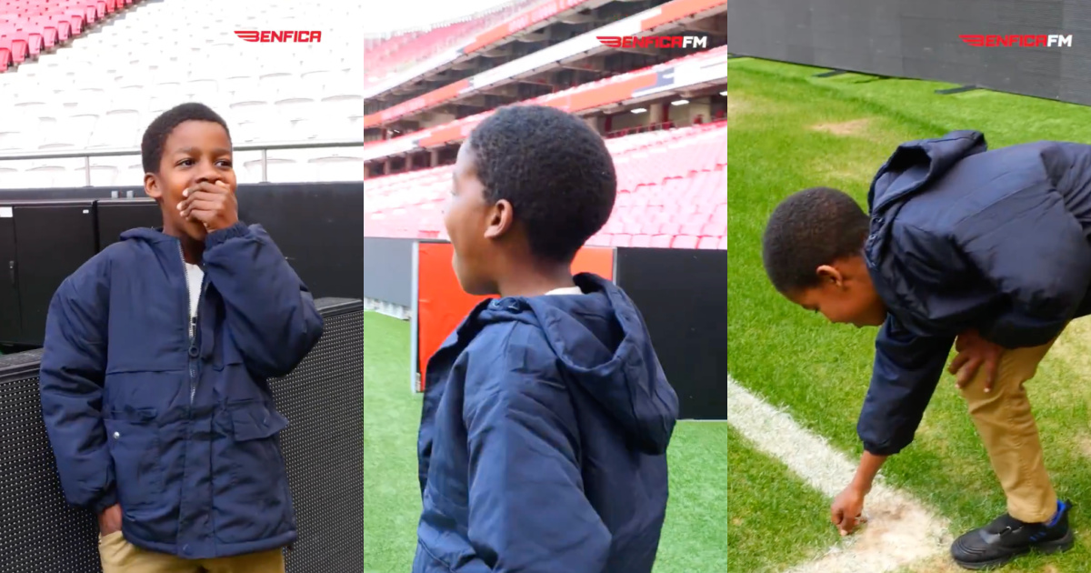 Rodrigo visited Estádio da Luz: “It’s like a dream”