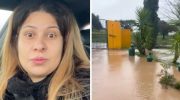 Sandrina Pratas shows floods near her house: “My God, please…”
