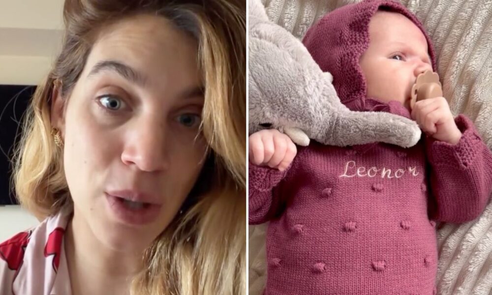 “I took 30 diapers and they didn’t arrive.” Vânia Sá vents after weekend with her daughter