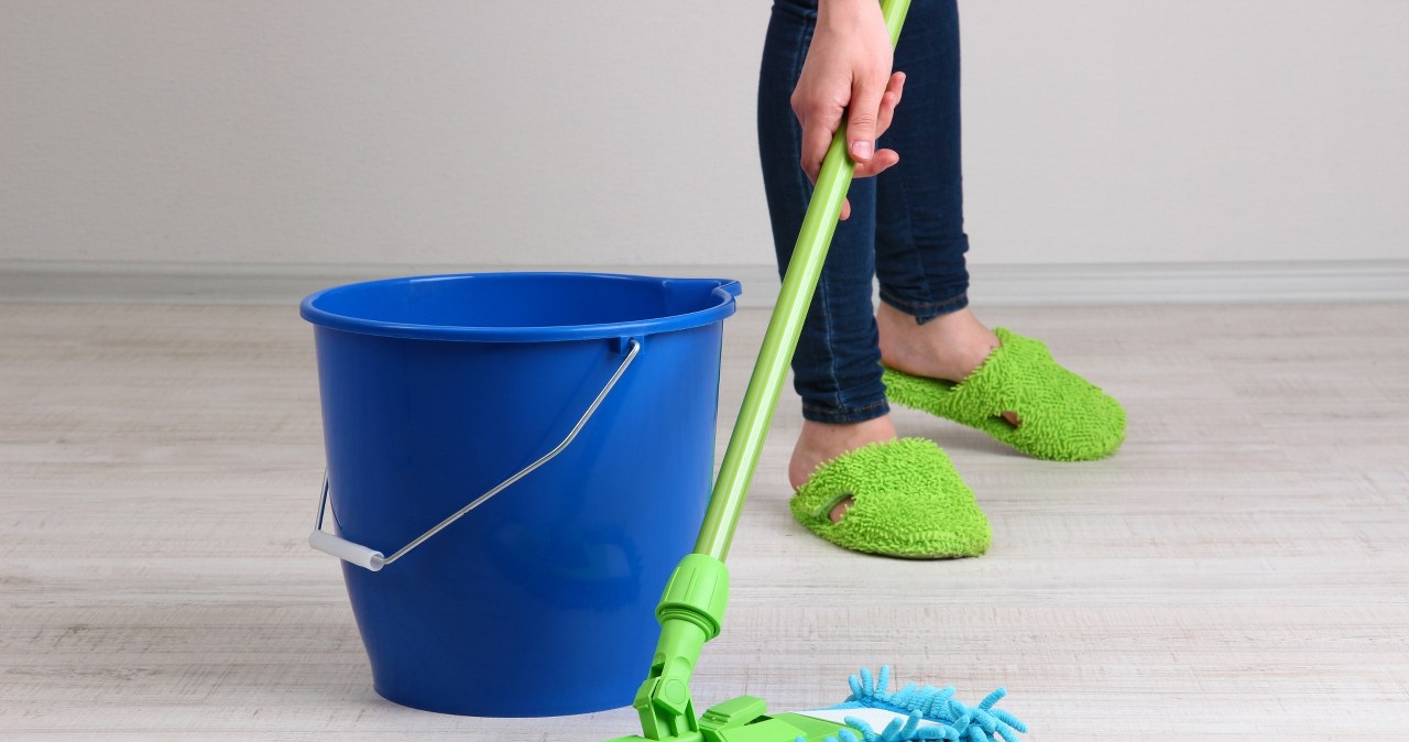 He has been cleaning the floor only with this for years. Works well on panels and tiles