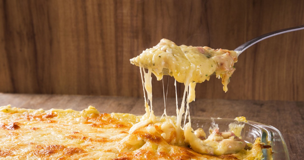 Potato casserole is a quick and simple dinner