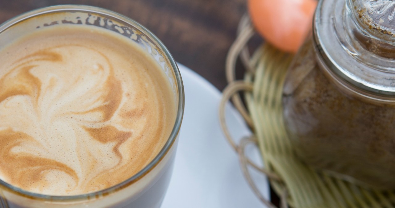 In Sweden they drink coffee with this fluffy addition. Lowers cholesterol and loses weight