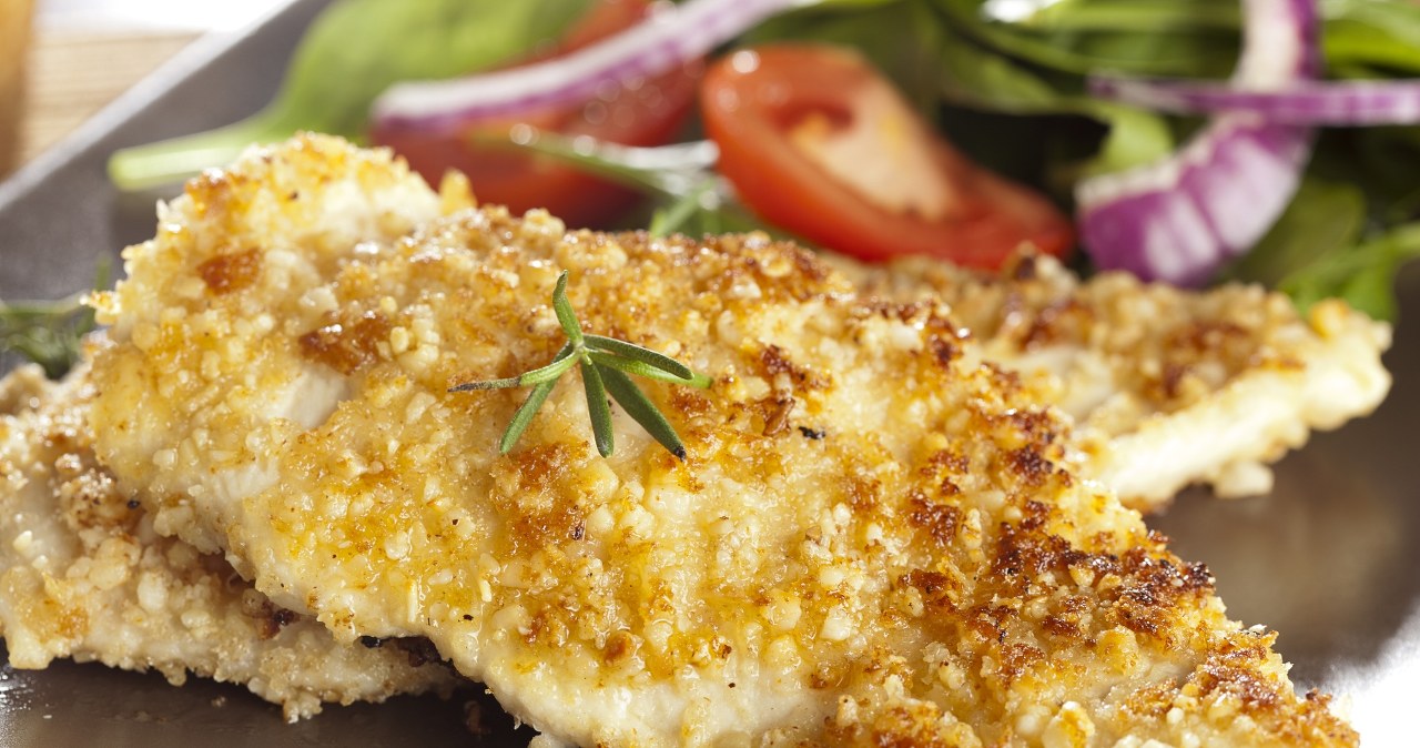 Instead of making dough, I use it for pork chops. This coating beats breadcrumbs