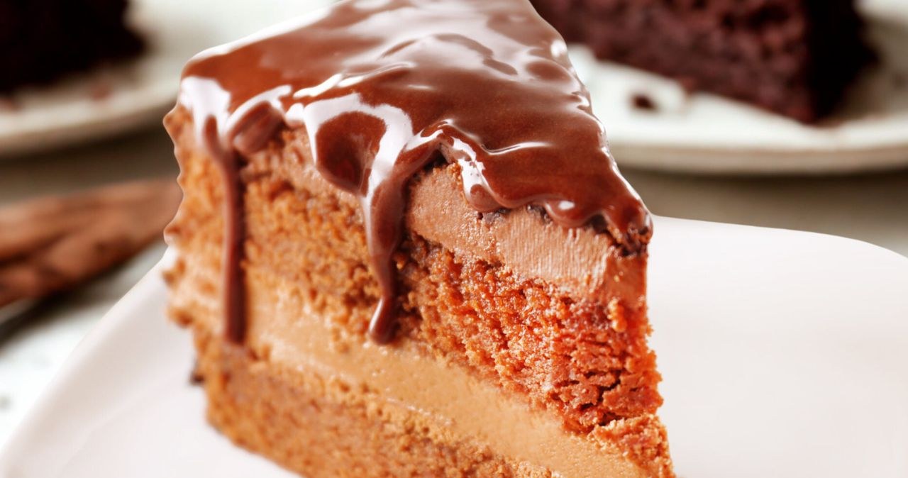 The cake is to die for. It certainly won't end with a small piece