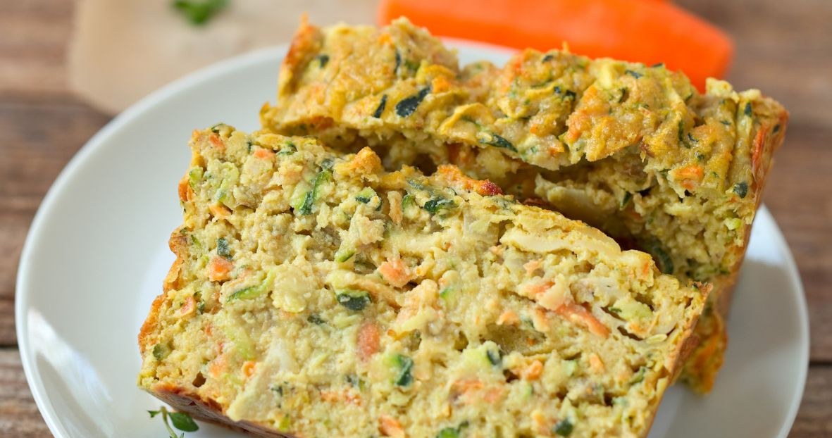 Colorful pâté for Easter. It is simple to make, comes out juicy and light