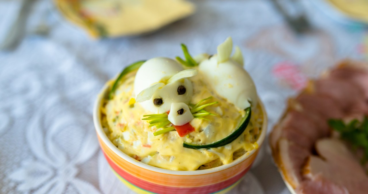 Easter salad from Lesser Poland. The perfect combination of ingredients