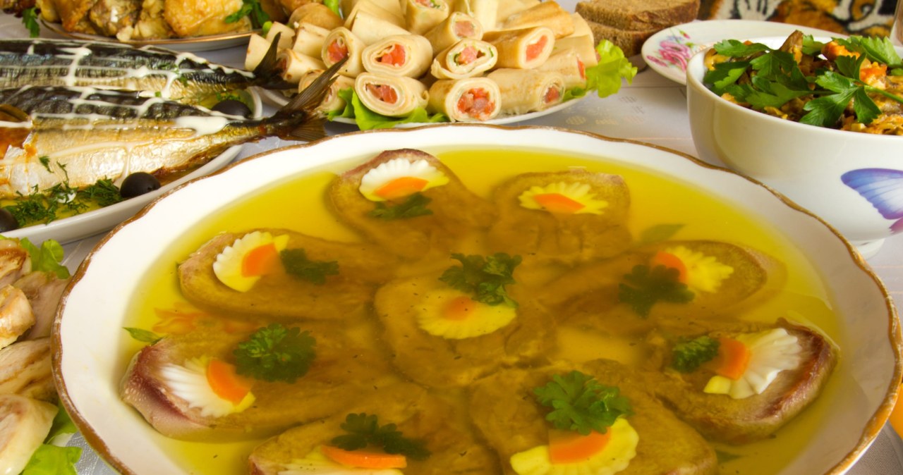 A unique snack for the holiday table. In the Polish People's Republic it was happening all the time