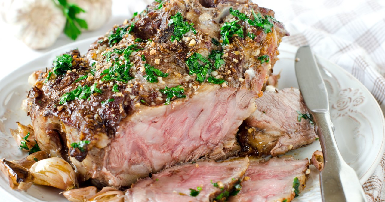 Pork neck for Easter. An idea for Christmas dinner