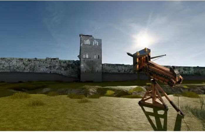 Strange marks discovered in Pompeii: it was a type of machine gun from Antiquity