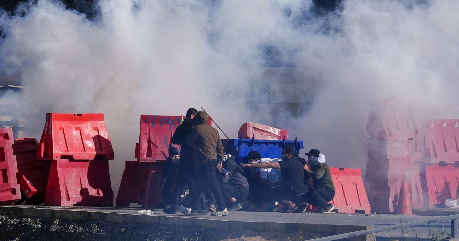 Hundreds of protesters try to storm the US embassy in Iraq