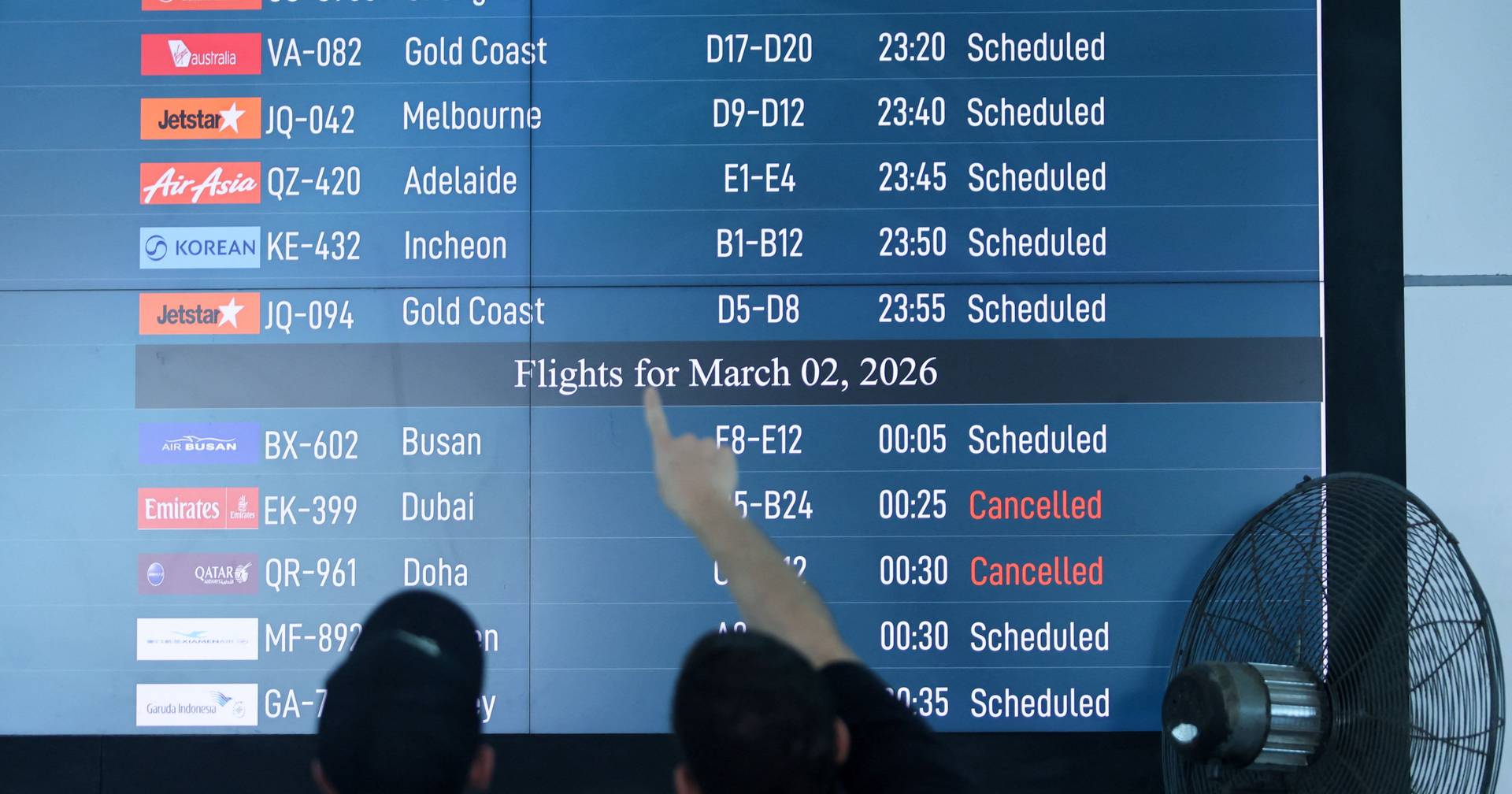 Portuguese in the Middle East ask for help to return after missile attacks in Dubai