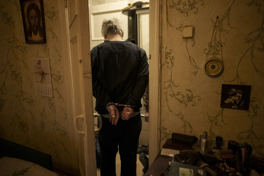 This woman spied for a Russian agent. Now he is serving 15 years in a Ukrainian penal colony