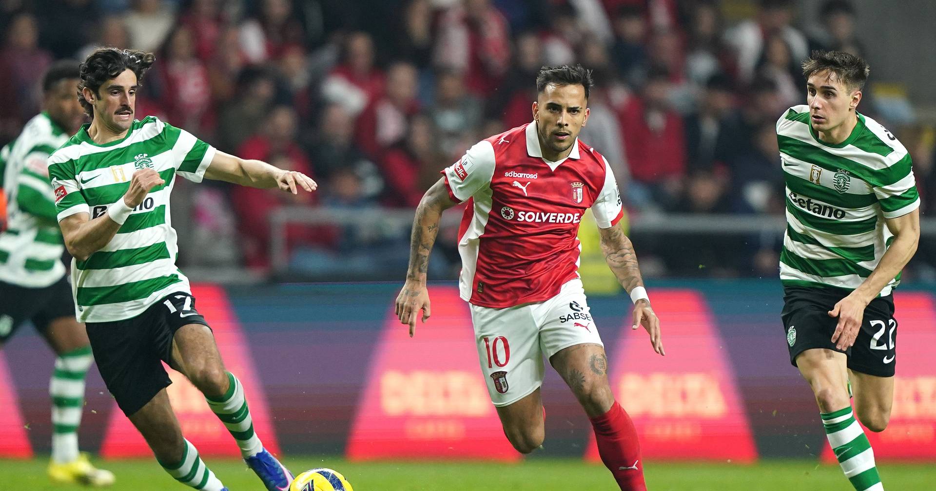 SC Braga penalty changes course and guarantees draw against Sporting