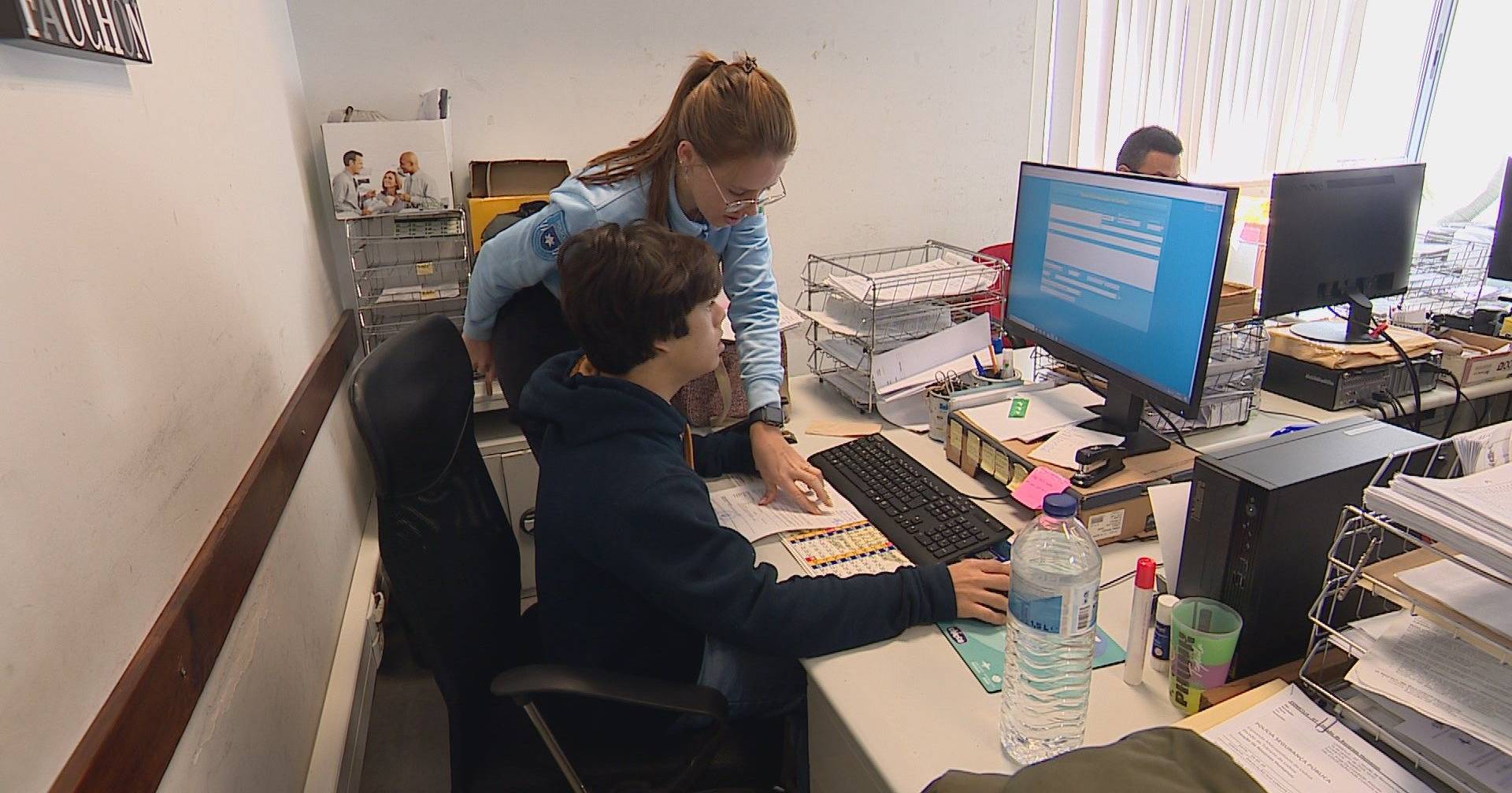 Young people with disabilities do internships at PSP: traffic division welcomes inclusion project