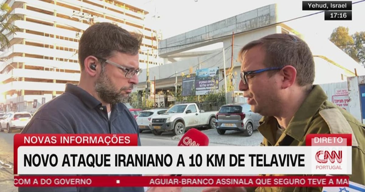 "We are now in the second phase of the operation which consists of attacking the regime's strategic objectives", says IDF spokesperson to CNN Portugal