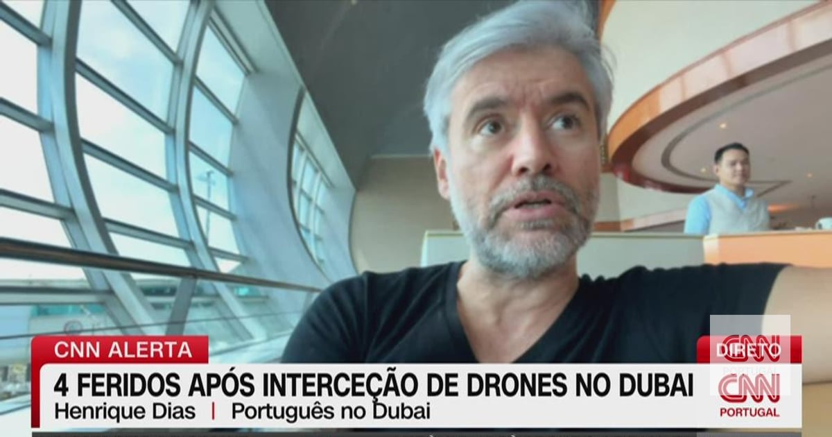 "The airport is working 100%": Portuguese in Dubai sees no "impacts" from new episode with drones