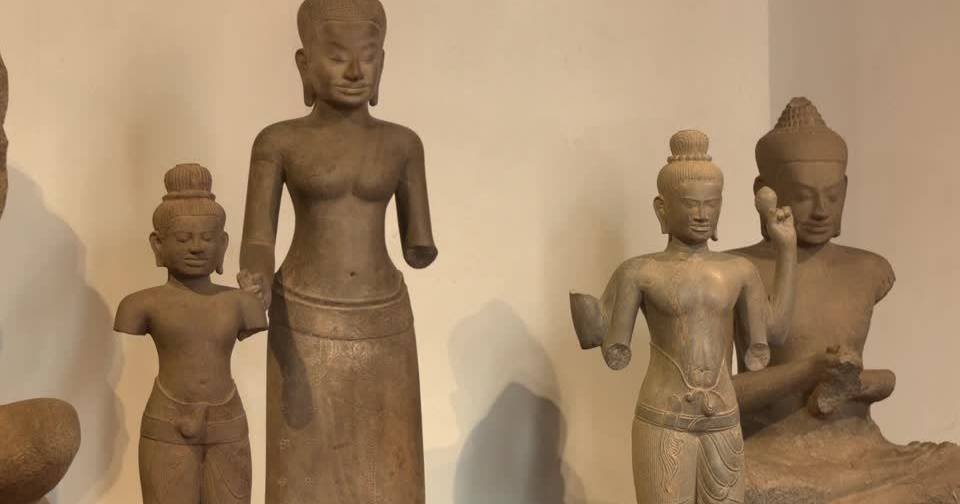 Cambodia recovers 74 centuries-old artifacts looted during the Khmer Rouge regime
