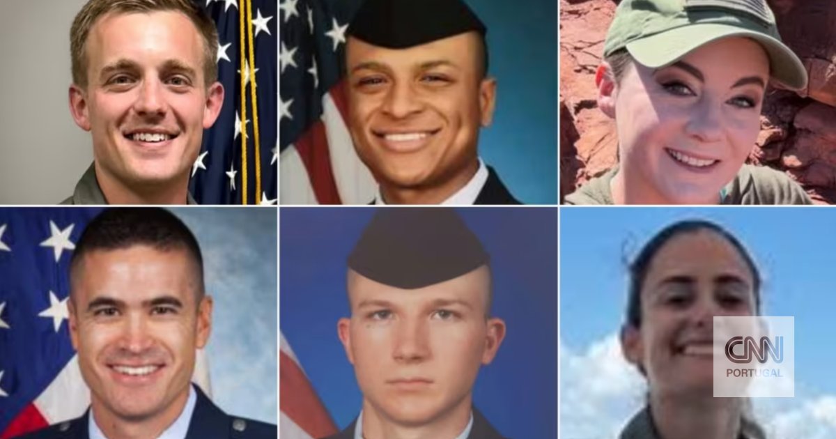 They are between 28 and 38 years old: Pentagon releases the identities of the six US pilots killed in the plane crash in Iraq