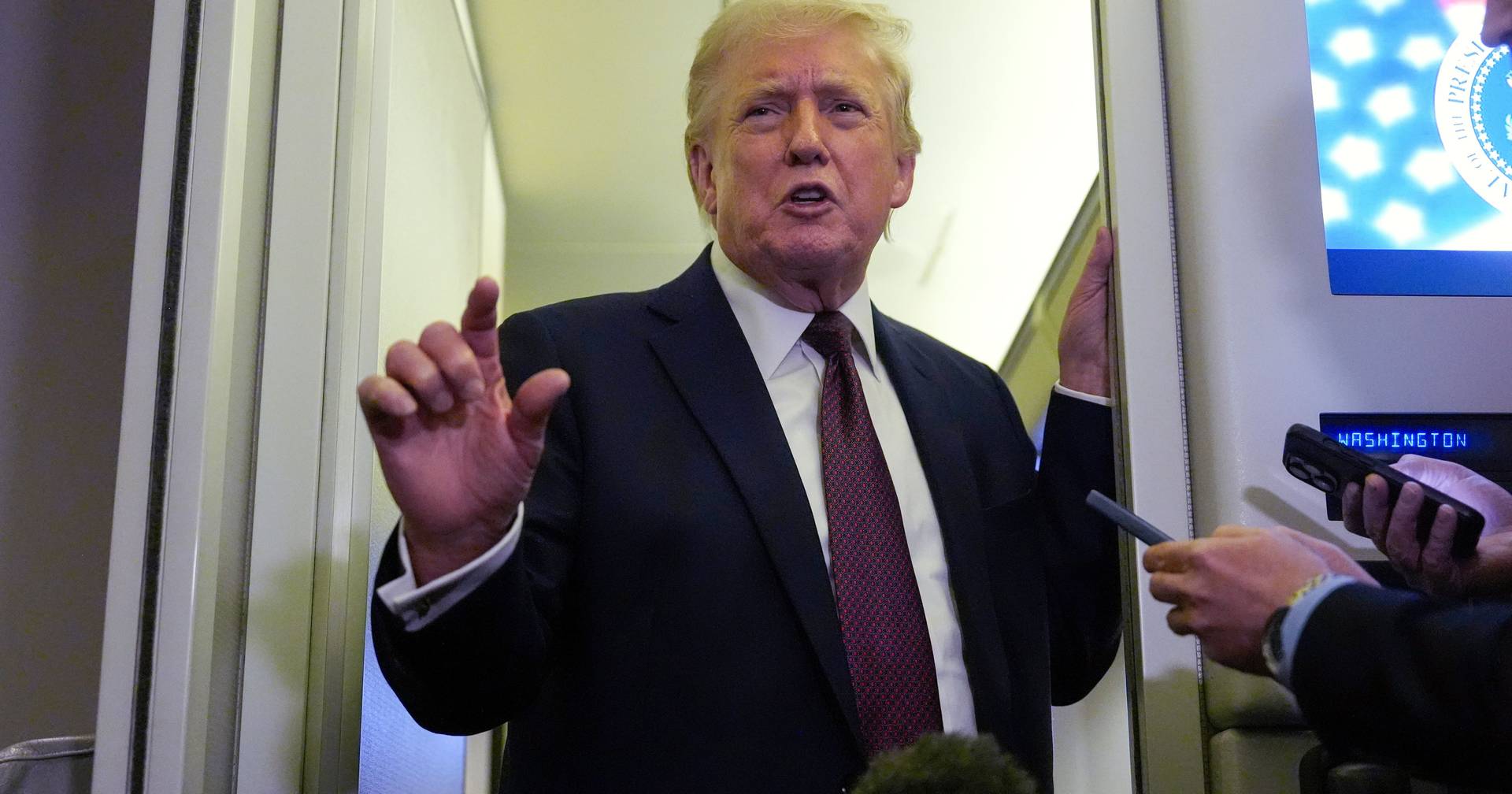 Trump threatens Nato's future if allies don't help in the Strait of Hormuz