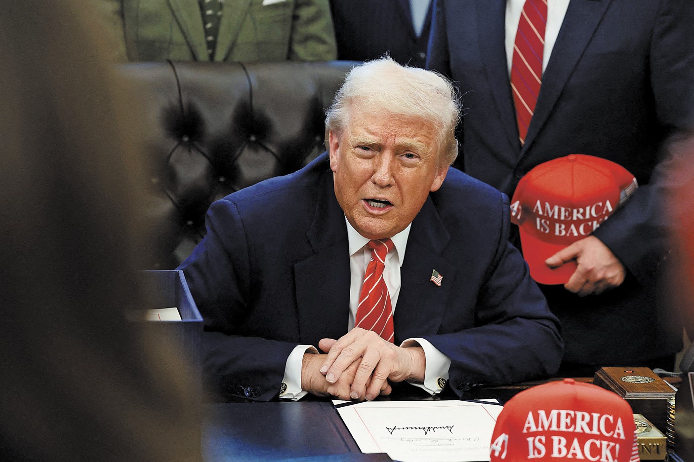 Trump on NATO: "Without the USA it would be a paper tiger"