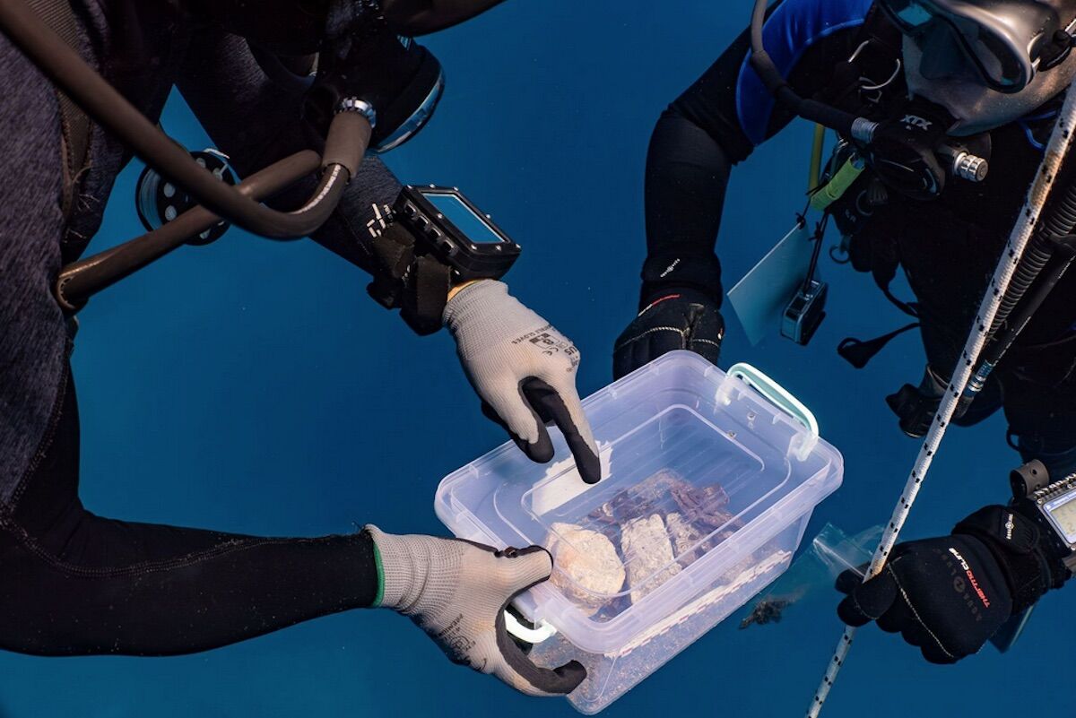 Divers find treasure from the Acropolis of Athens at the bottom of the Aegean Sea