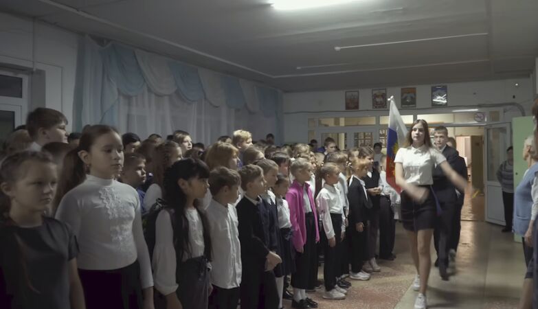 Grenades, guns, Wagner. Teacher filmed propaganda machine in Russian schools