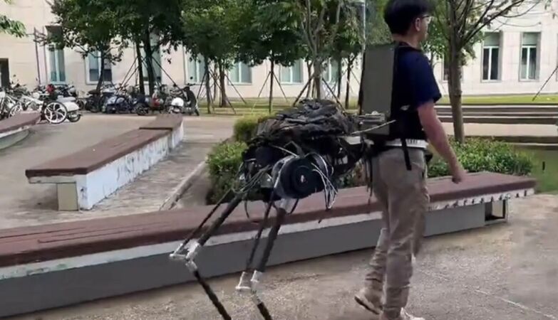 Finally, a robot that turns humans into centaurs!