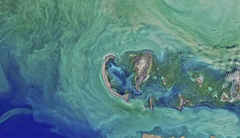 The largest lake in the world is a sea 4 times larger than Portugal (and borders 5 countries)