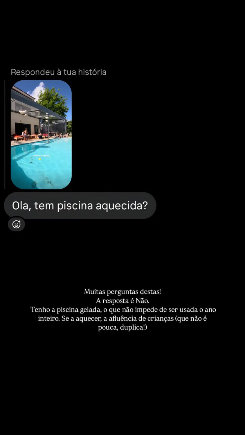 Carolina Patrocínio shows her son in the pool, is questioned, and reacts: “I have a cold pool…”