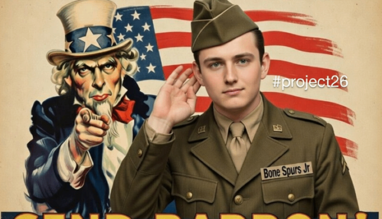 South Park creator launches viral campaign to send Barron Trump to war in Iran