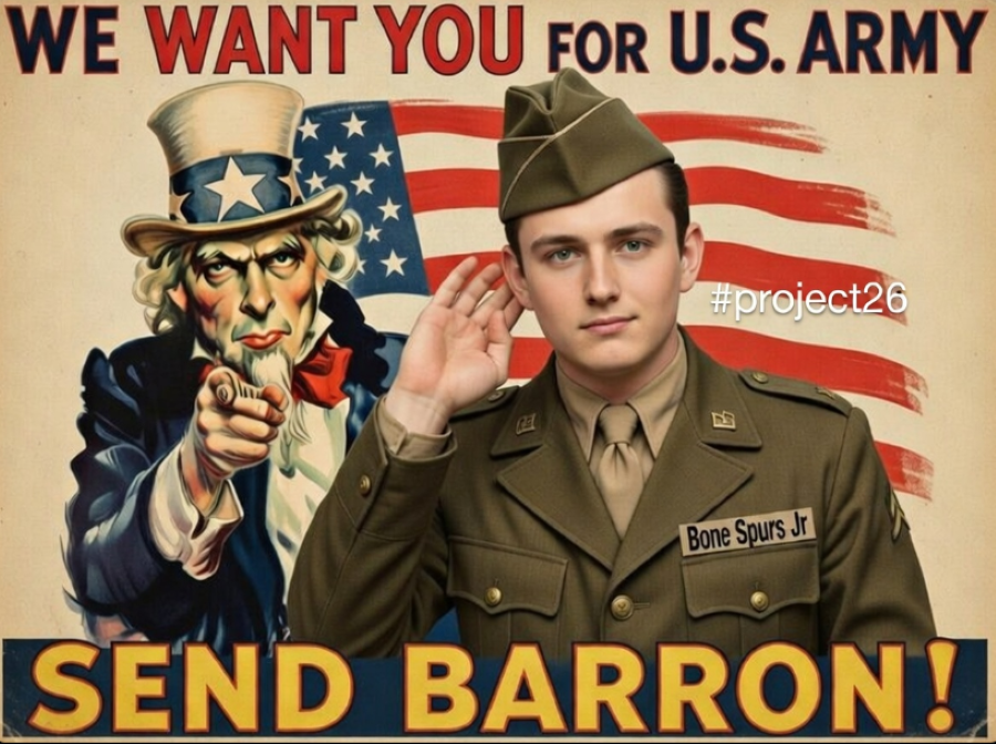 South Park creator launches viral campaign to send Barron Trump to war in Iran