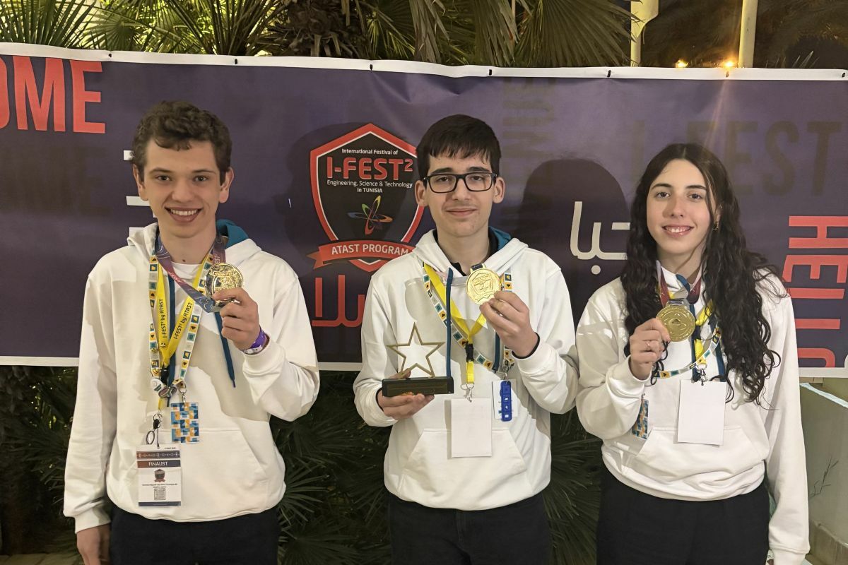 Portuguese students win gold in Tunisia with environmental project