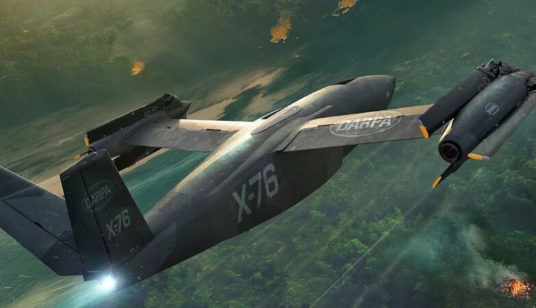 DARPA's X-76: the helicopter that flies like a jet