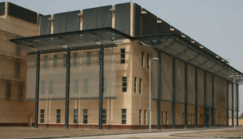 US Embassy in Iraq hit by missile