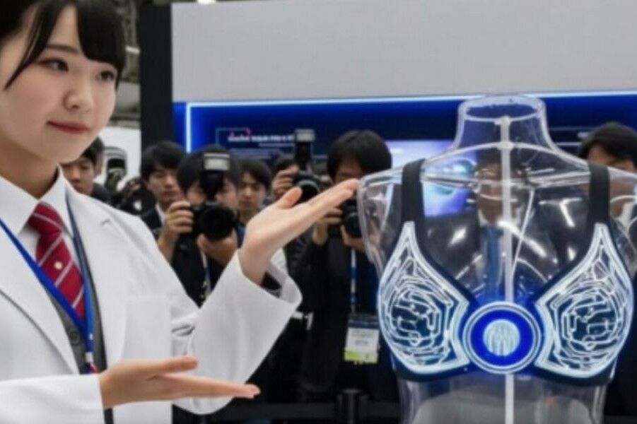 Japanese student creates bra that only opens with your partner's fingerprint