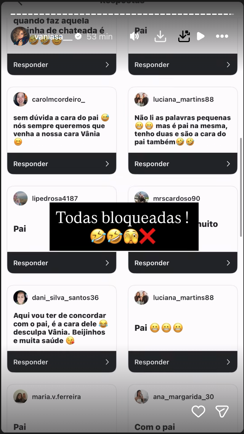 Vânia Sá questions fans about her daughter's similarities and leaves a 'warning': “They will be blocked…”