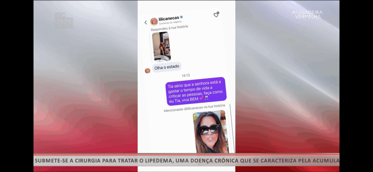 Hugo Mendes reveals Lili Caneças’ reaction to the “war” with her daughter-in-law: “He says he didn’t cut any ties…”