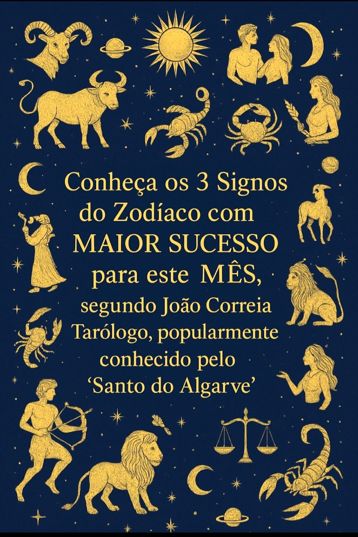 Spirituality in Chronicle: Discover the 3 most successful Zodiac signs for April | By João Correia Tarologist