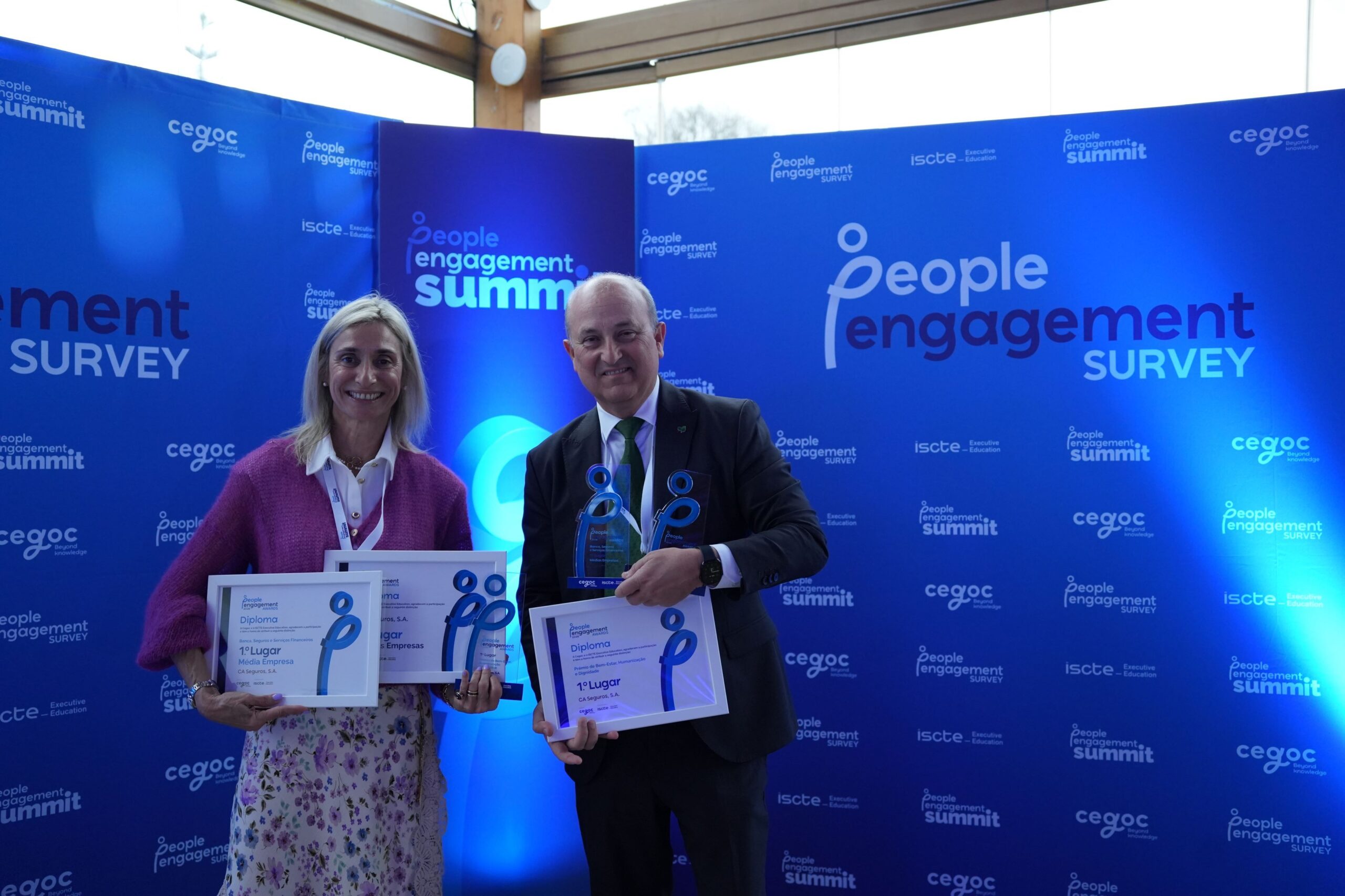 CA Seguros distinguished in national work environment and people management awards