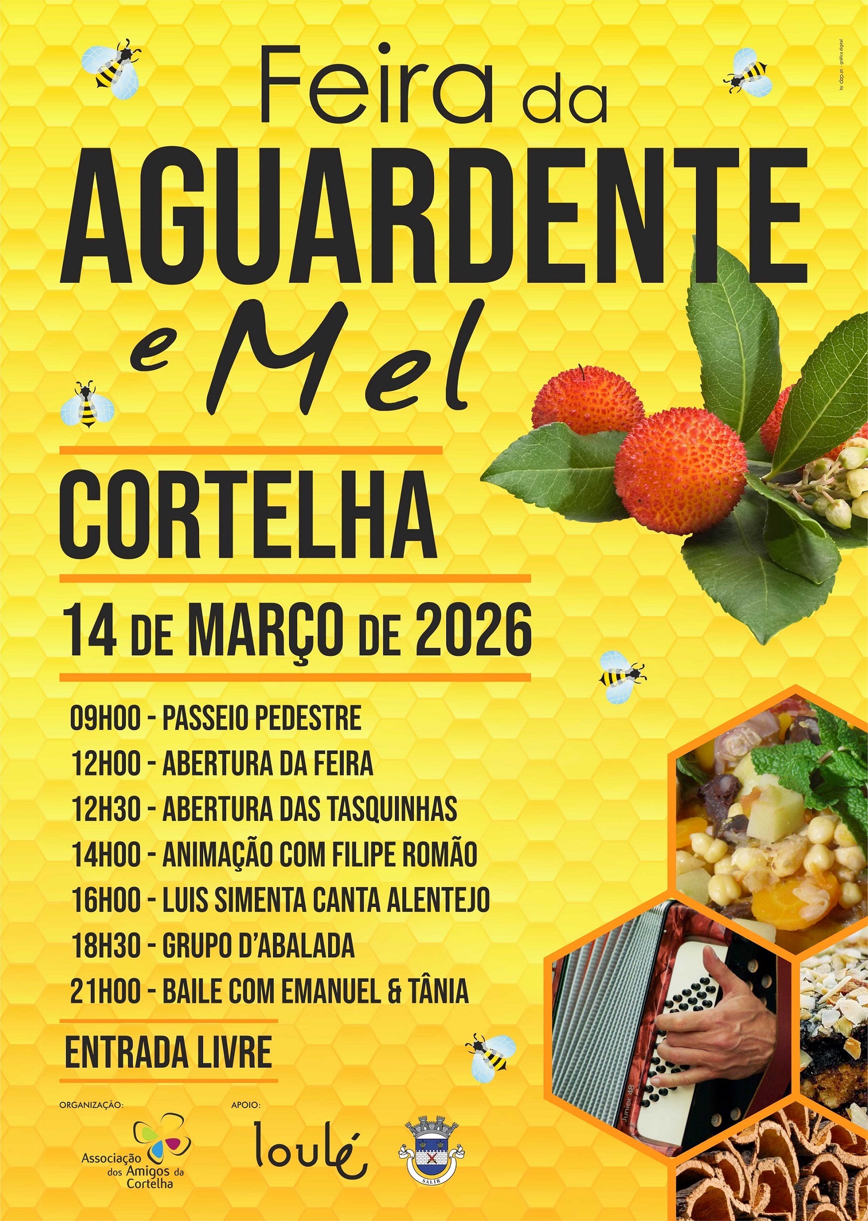 Cortelha hosts Aguardente and Honey Fair in the interior of the municipality of Loulé