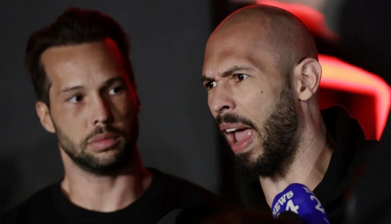 Andrew Tate posts racist, anti-Western messages on visit to Hong Kong