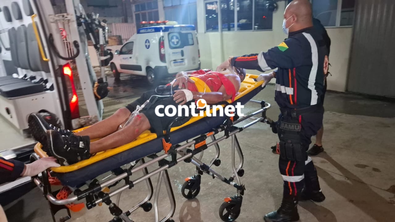 Accident victim was taken to PS/Photo: ContilNet